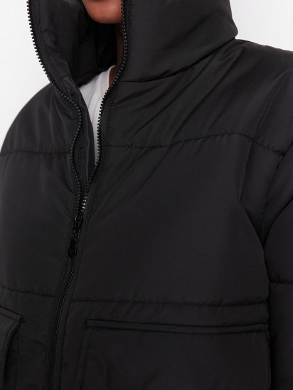 Зимова куртка Trendyol модель TWOAW23MO00146/Siyah — фото 3 - INTERTOP