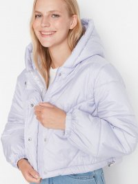 Сиреневый - Зимняя куртка Trendyol