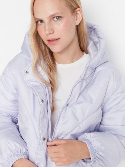 Зимняя куртка Trendyol модель TWOAW23MO00148/Lila — фото 3 - INTERTOP