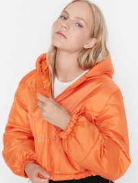 Оранжевый - Зимняя куртка Trendyol