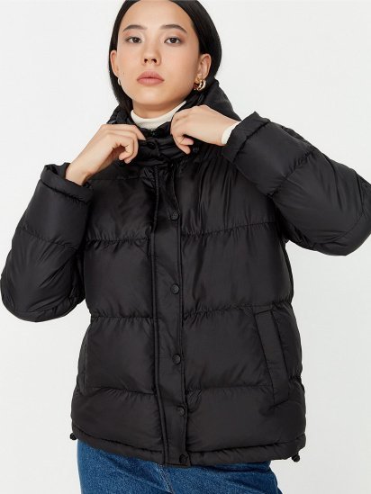 Зимова куртка Trendyol модель TWOAW23MO00155/Siyah — фото 3 - INTERTOP