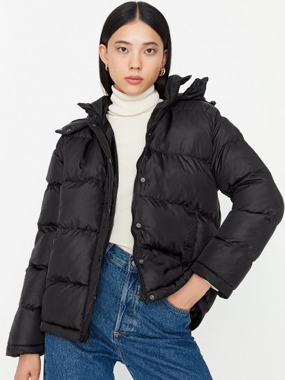 Зимова куртка Trendyol модель TWOAW23MO00155/Siyah — фото - INTERTOP