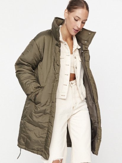 Зимова куртка Trendyol модель TWOAW23MO00180/Haki — фото - INTERTOP