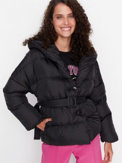 Зимова куртка Trendyol модель TWOAW23MO00244/Siyah — фото - INTERTOP