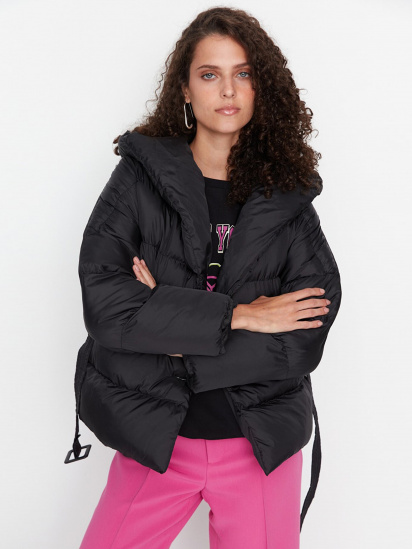 Зимова куртка Trendyol модель TWOAW23MO00244/Siyah — фото 4 - INTERTOP
