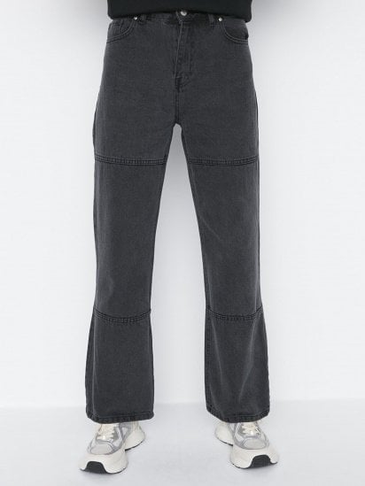 Прямые джинсы Trendyol модель TCTAW23JE00063/Antrasit — фото - INTERTOP