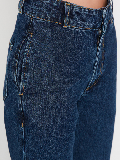 Прямі джинси Trendyol модель TWOAW23JE00367/Mavi — фото 4 - INTERTOP