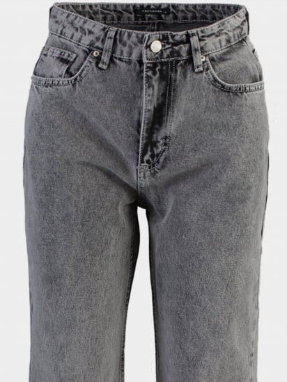 Прямые джинсы Trendyol модель TWOAW23JE00388/Gri — фото 3 - INTERTOP