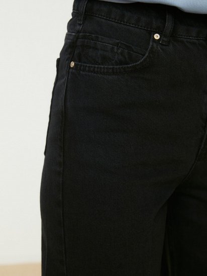 Широкие джинсы Trendyol модель TCTAW22JE0340/Siyah — фото 6 - INTERTOP
