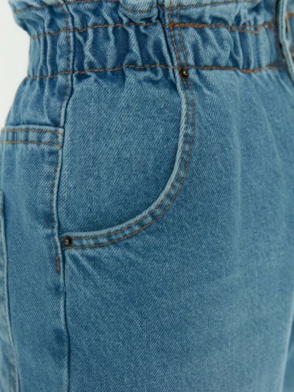 Прямые джинсы Trendyol модель TCTSS21JE0603/Indigo — фото 6 - INTERTOP