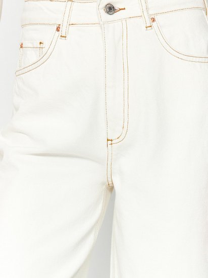 Широкие джинсы Trendyol модель TWOSS23JE00295/Beyaz — фото 3 - INTERTOP