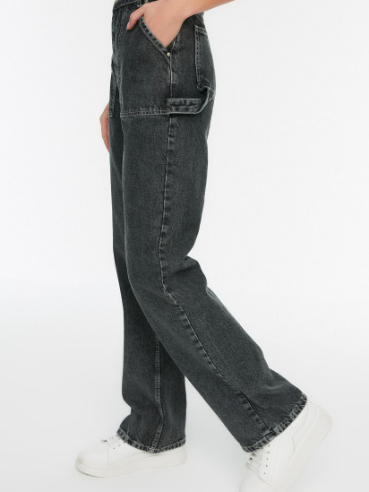 Широкі джинси Trendyol модель TWOAW22JE0664/Antrasit — фото 3 - INTERTOP