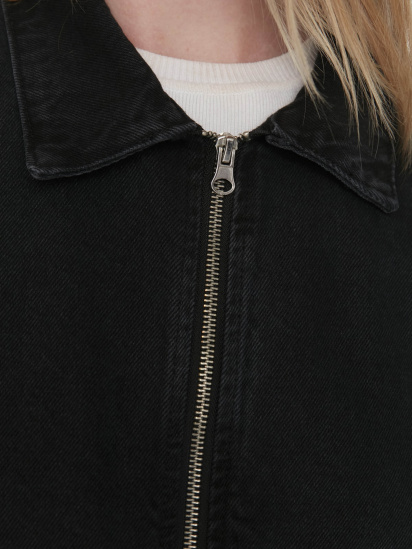 Джинсовая куртка Trendyol модель TWOAW23CE00213/Siyah — фото 4 - INTERTOP