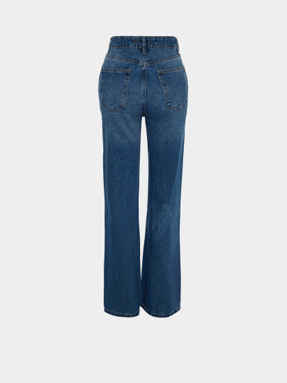 Широкие джинсы Trendyol модель TWOAW24JE00073/Mavi — фото 6 - INTERTOP