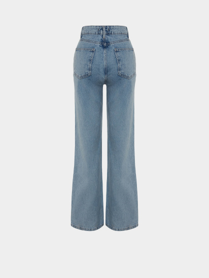 Широкие джинсы Trendyol модель TWOAW24JE00074/Acik Mavi — фото 6 - INTERTOP