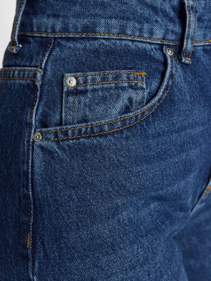 Широкие джинсы Trendyol модель TWOAW24JE00074/Koyu Mavi — фото 3 - INTERTOP