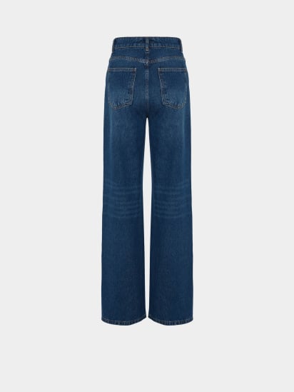 Широкі джинси Trendyol модель TWOAW24JE00074/Koyu Mavi — фото 6 - INTERTOP