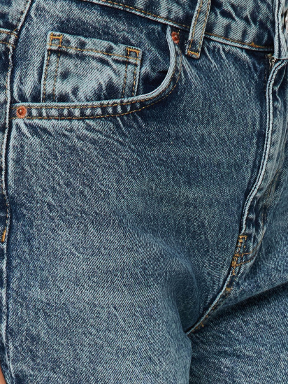 Широкі джинси Trendyol модель TWOAW24JE00089/Mavi — фото 4 - INTERTOP