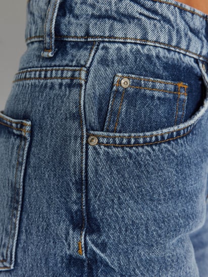 Широкі джинси Trendyol модель TWOAW24JE00162/Mavi — фото 4 - INTERTOP