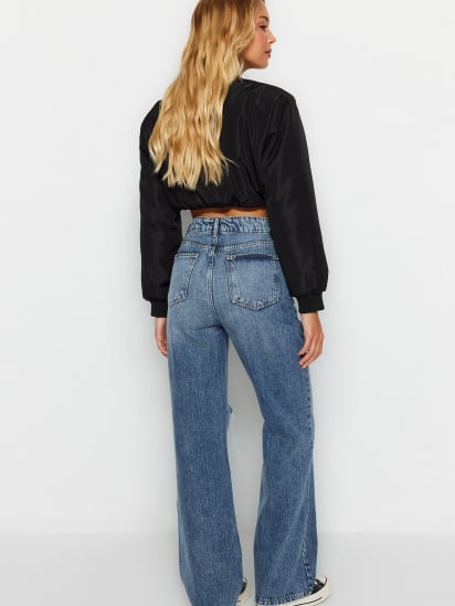 Широкі джинси Trendyol модель TWOAW24JE00162/Mavi — фото 5 - INTERTOP