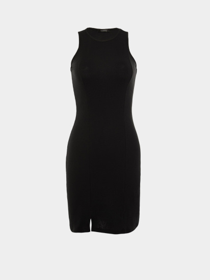 Платье мини Trendyol модель TWOSS21EL1487/Siyah — фото 5 - INTERTOP