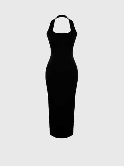 Платье миди Trendyol модель TWOSS24EL00590/Siyah — фото 5 - INTERTOP