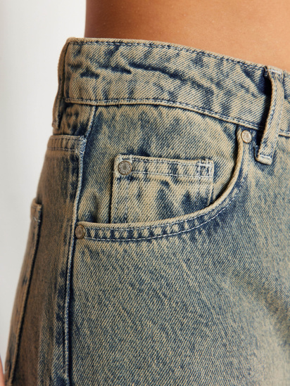Широкие джинсы Trendyol модель TWOSS24JE00014/Mavi — фото 3 - INTERTOP