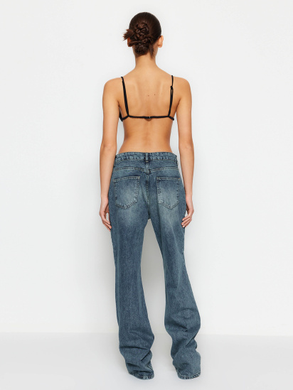 Широкие джинсы Trendyol модель TWOSS24JE00033/Mavi — фото 4 - INTERTOP