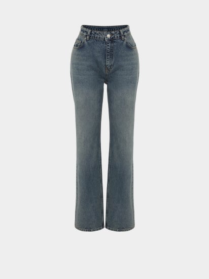 Широкие джинсы Trendyol модель TWOSS24JE00033/Mavi — фото 5 - INTERTOP