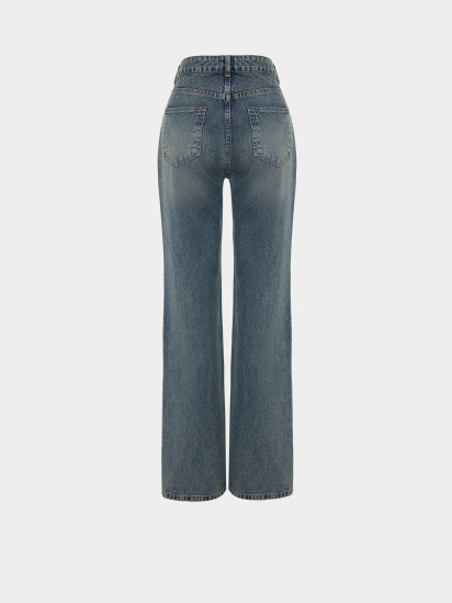 Широкі джинси Trendyol модель TWOSS24JE00033/Mavi — фото 6 - INTERTOP