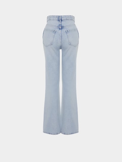 Расклешенные джинсы Trendyol модель TWOSS24JE00109/Mavi — фото 6 - INTERTOP