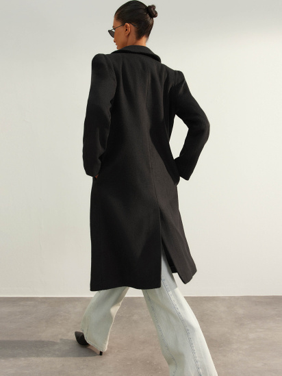 Пальто Trendyol модель TWOAW24KB00172/Siyah — фото - INTERTOP