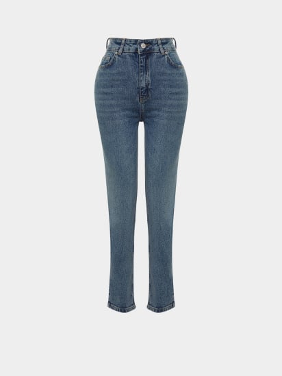 Прямые джинсы Trendyol модель TWOSS24JE00039/Mavi — фото 5 - INTERTOP