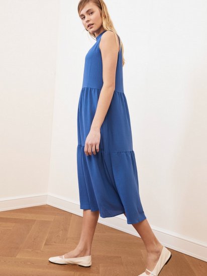 Сукня міді Trendyol модель TWOSS20EL1864/Mavi — фото 4 - INTERTOP