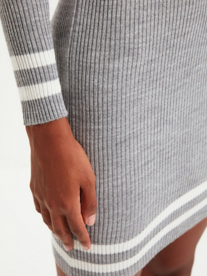 Сукня міні Trendyol модель TWOAW20EL1274/Antrasit — фото 4 - INTERTOP