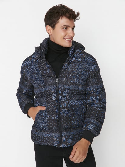 Зимова куртка Trendyol модель TMNAW23MO00058/Siyah — фото - INTERTOP