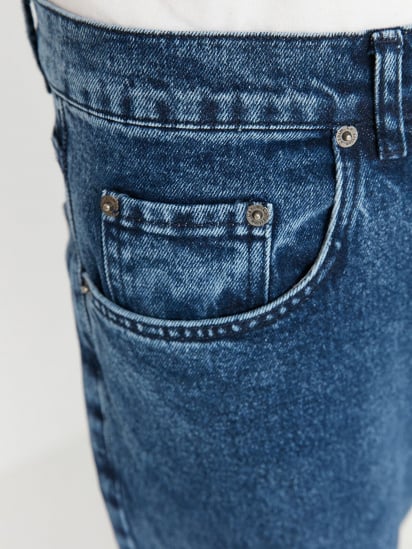 Прямі джинси Trendyol модель TMNAW23JE00101/Lacivert — фото 5 - INTERTOP