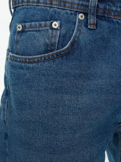 Прямі джинси Trendyol модель TMNSS22JE0228/Indigo — фото - INTERTOP