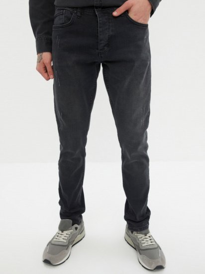 Прямые джинсы Trendyol модель TMNAW22JE0527/Siyah — фото - INTERTOP
