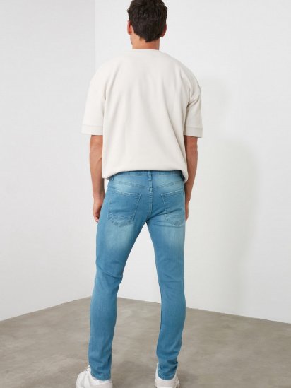 Скіні джинси Trendyol Skinny модель TMNSS20JE0258/Mavi — фото 3 - INTERTOP