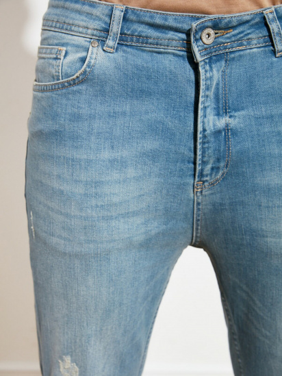 Скинни джинсы Trendyol Skinny модель TMNSS21JE0054/Acik Mavi — фото 4 - INTERTOP