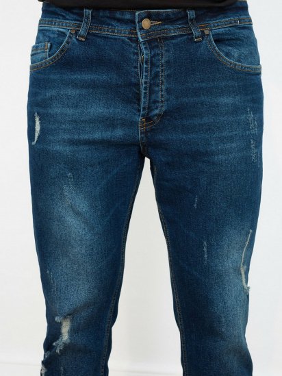 Завужені джинси Trendyol Slim модель TMNSS21JE0194/Lacivert — фото 4 - INTERTOP