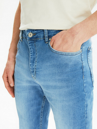 Скинни джинсы Trendyol Skinny модель TMNSS21JE0497/Mavi — фото 4 - INTERTOP