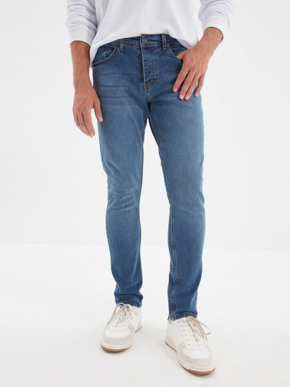 Скинни джинсы Trendyol Skinny модель TMNAW22JE0050/Indigo — фото 3 - INTERTOP