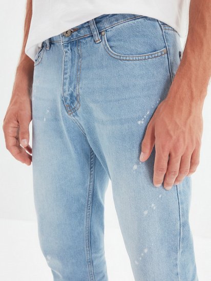 Прямые джинсы Trendyol Regular модель TMNAW22JE0052/Mavi — фото 5 - INTERTOP