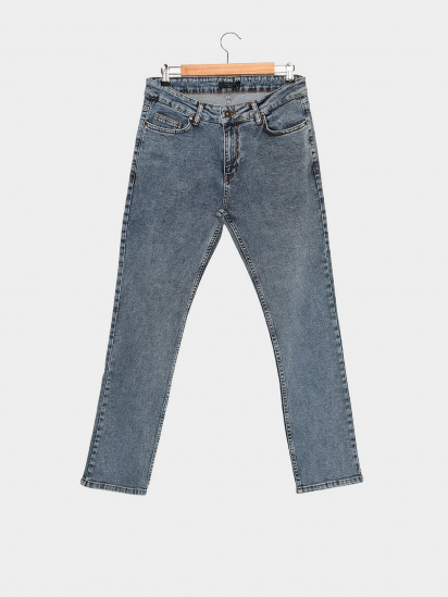 Прямые джинсы Trendyol Straight модель TMNAW22JE0069/Mavi — фото - INTERTOP