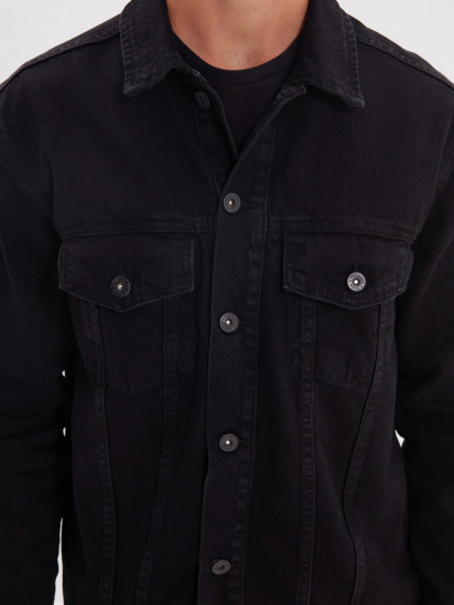 Джинсова куртка Trendyol модель TMNAW22CE0019/Siyah — фото 3 - INTERTOP