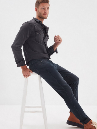 Завужені джинси Trendyol Slim модель TMNAW22JE0020/Lacivert — фото 3 - INTERTOP