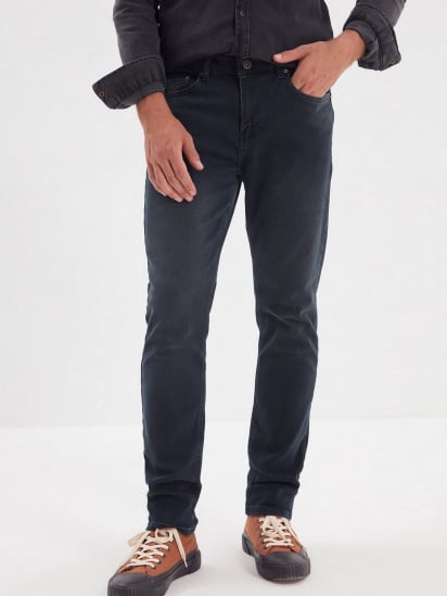 Зауженные джинсы Trendyol Slim модель TMNAW22JE0020/Lacivert — фото 5 - INTERTOP