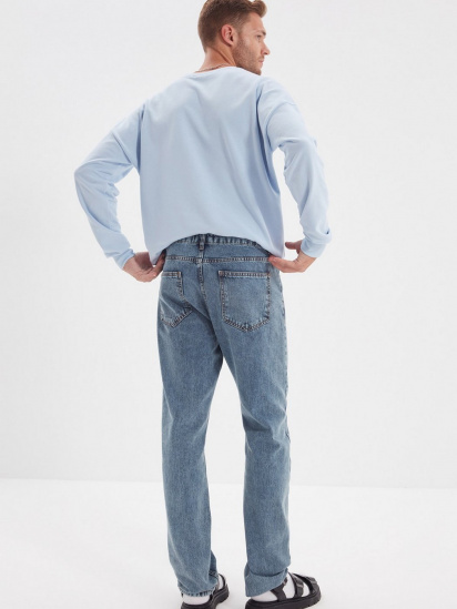 Прямі джинси Trendyol модель TMNAW22JE0059/Mavi — фото - INTERTOP